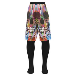A Skull by Popart Lover Men's Swim Trunk (Model L21)