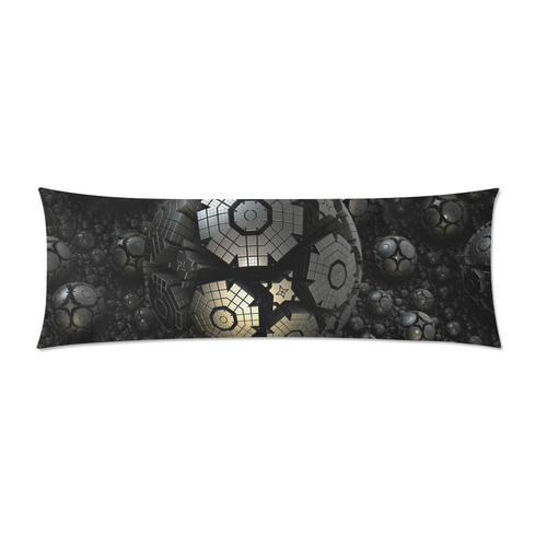metallic fractalcustome pillow case-1118515_1920 Custom Zippered Pillow Case 21"x60"(Two Sides)