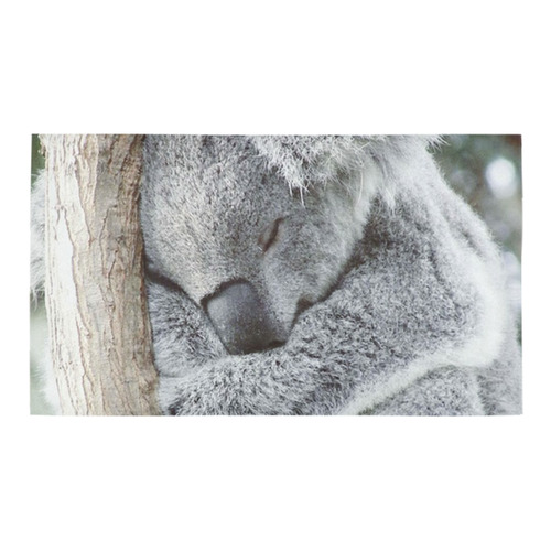 sleeping koala Bath Rug 16''x 28''