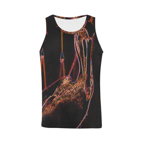 PAULEY All Over Print Tank Top for Men (Model T43)