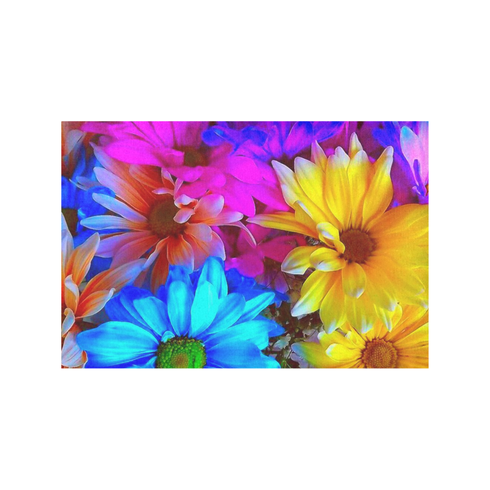 Amazing Floral 27 B by FeelGood Placemat 12’’ x 18’’ (Set of 2)