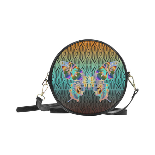 abstract-1301879_960_720 Round Sling Bag (Model 1647)