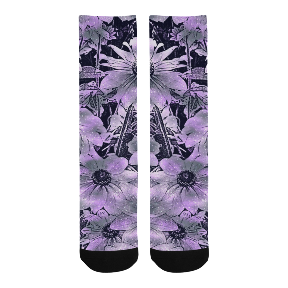 wonderful sparkling Floral B by JamColors Trouser Socks