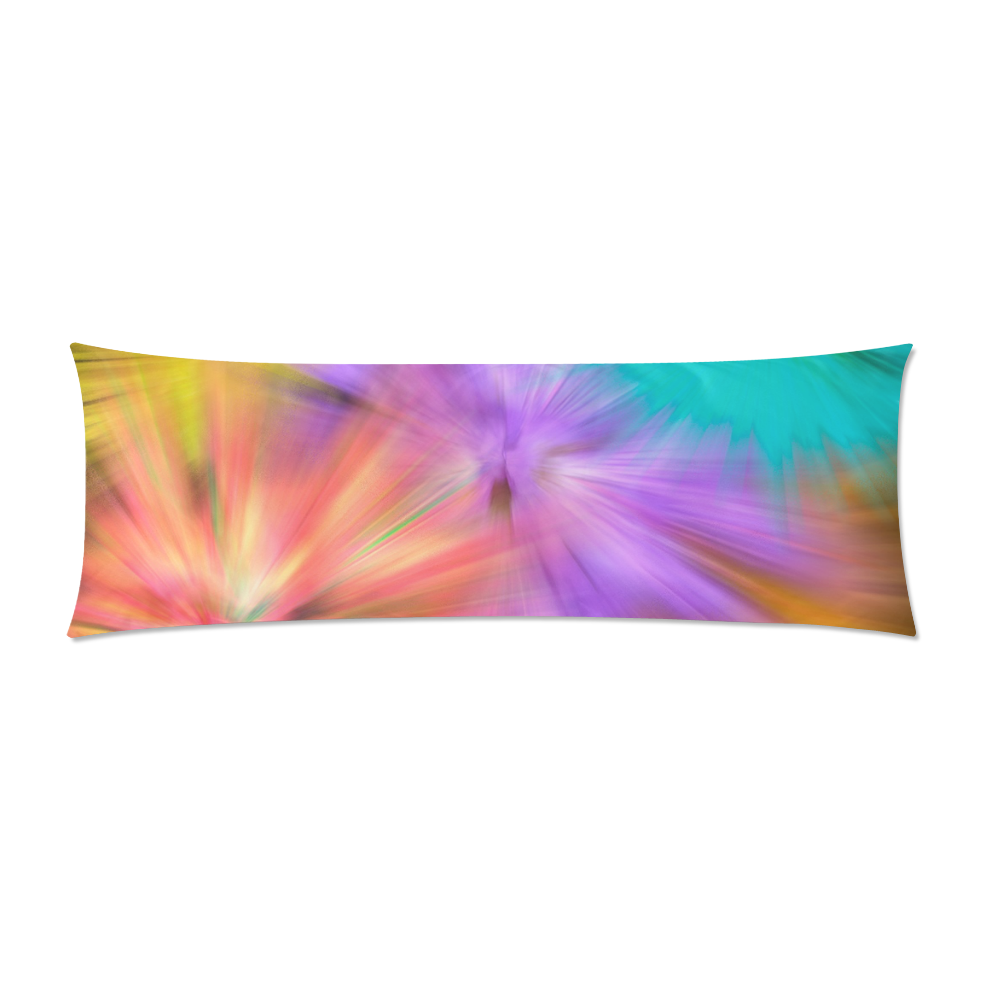 Fireworks Custom Zippered Pillow Case 21"x60"(Two Sides)
