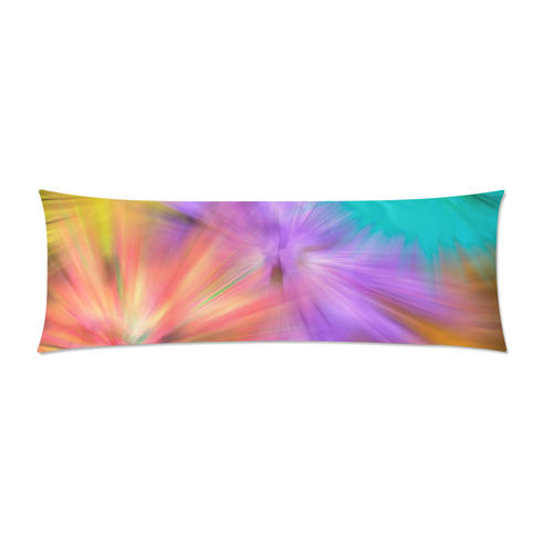 Fireworks Custom Zippered Pillow Case 21"x60"(Two Sides)
