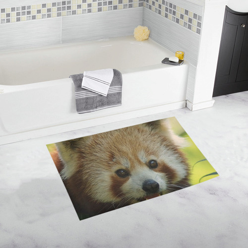 red panda Bath Rug 20''x 32''