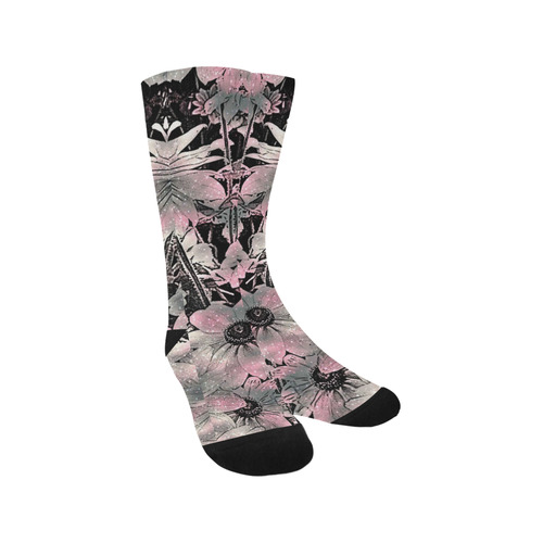 wonderful sparkling Floral A by JamColors Trouser Socks