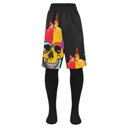 A Love Skull by Popart Lover Men's Swim Trunk (Model L21)