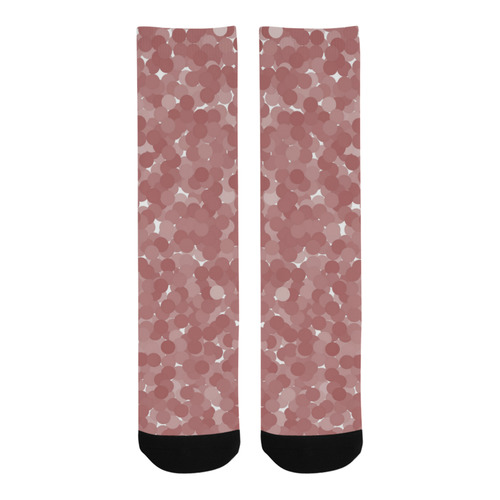 Dusty Cedar Bubbles Trouser Socks