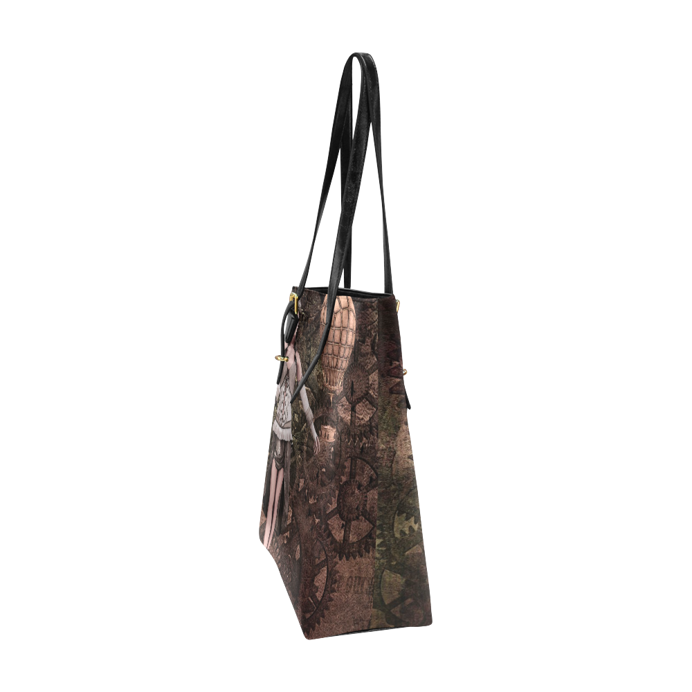 fantasy Steampunk Lady 2B by JamColors Euramerican Tote Bag/Small (Model 1655)