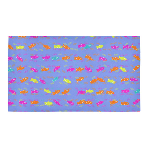 cute fish pattern A by FeelGood Bath Rug 16''x 28''