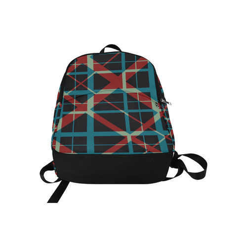 Plaid I Hipster style plaid pattern Fabric Backpack for Adult (Model 1659)