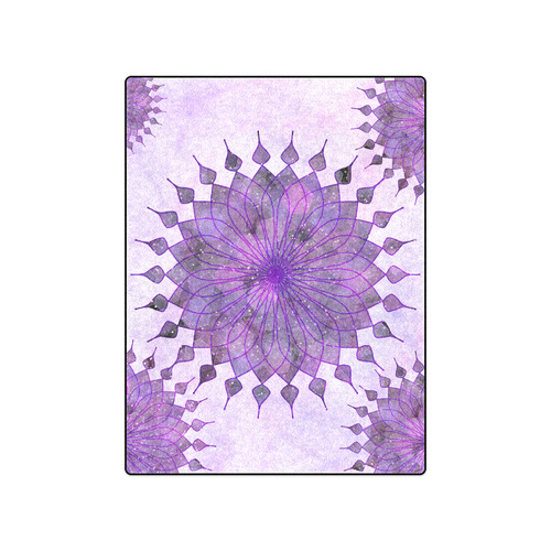purple sun Blanket 50"x60"