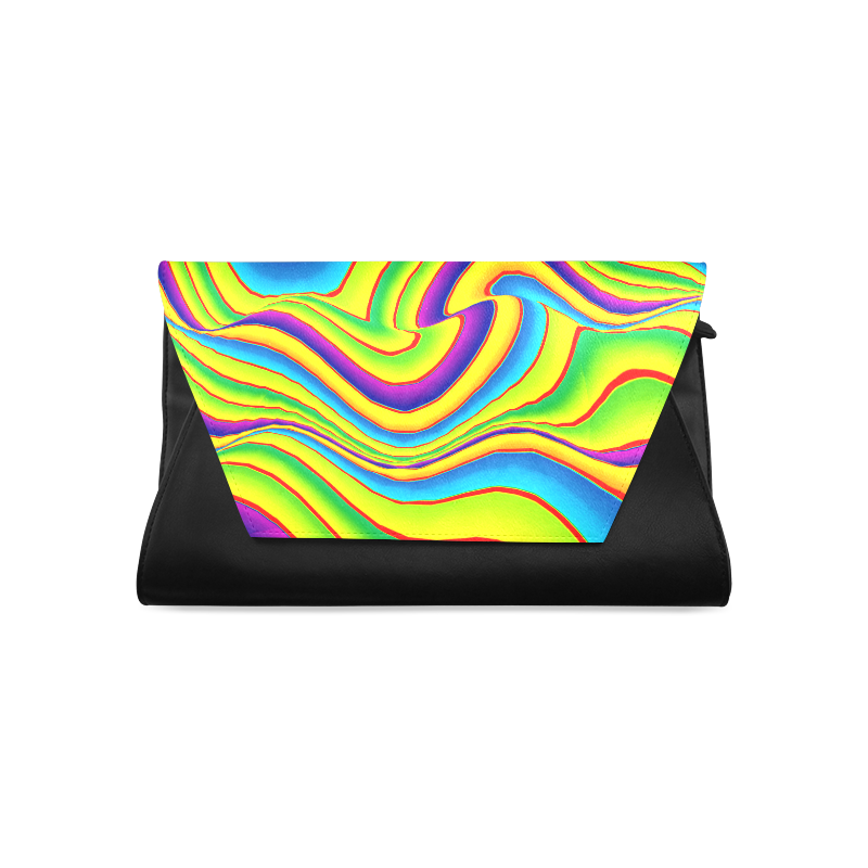 Summer Wave Colors Clutch Bag (Model 1630)