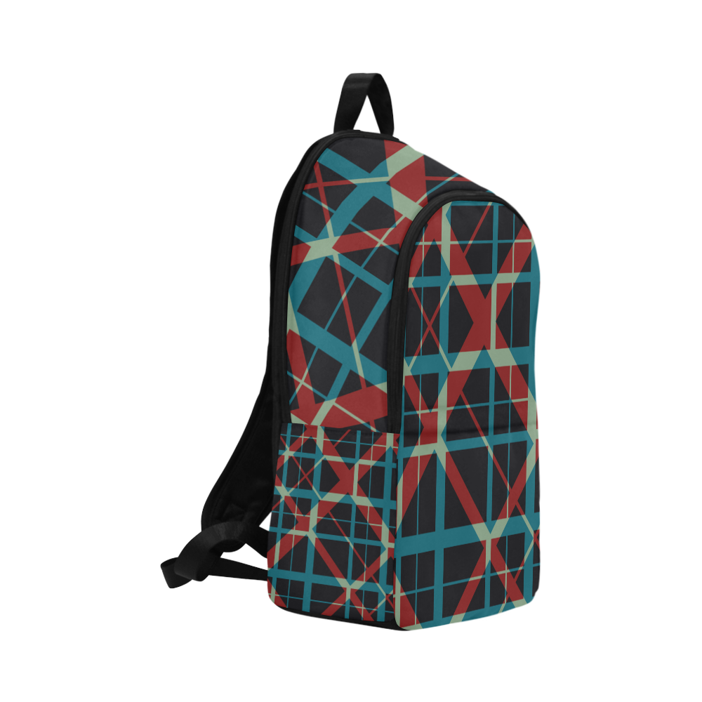 Plaid I Hipster style plaid pattern Fabric Backpack for Adult (Model 1659)