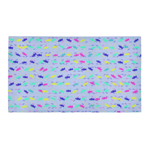 cute fish pattern B by FeelGood Bath Rug 16''x 28''