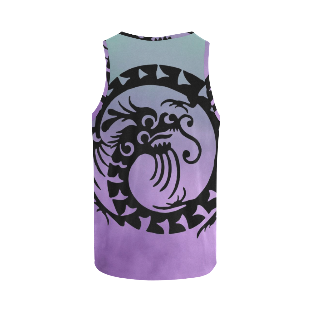 Cheinese Fantasy Dragon A by FeelGood All Over Print Tank Top for Women (Model T43)