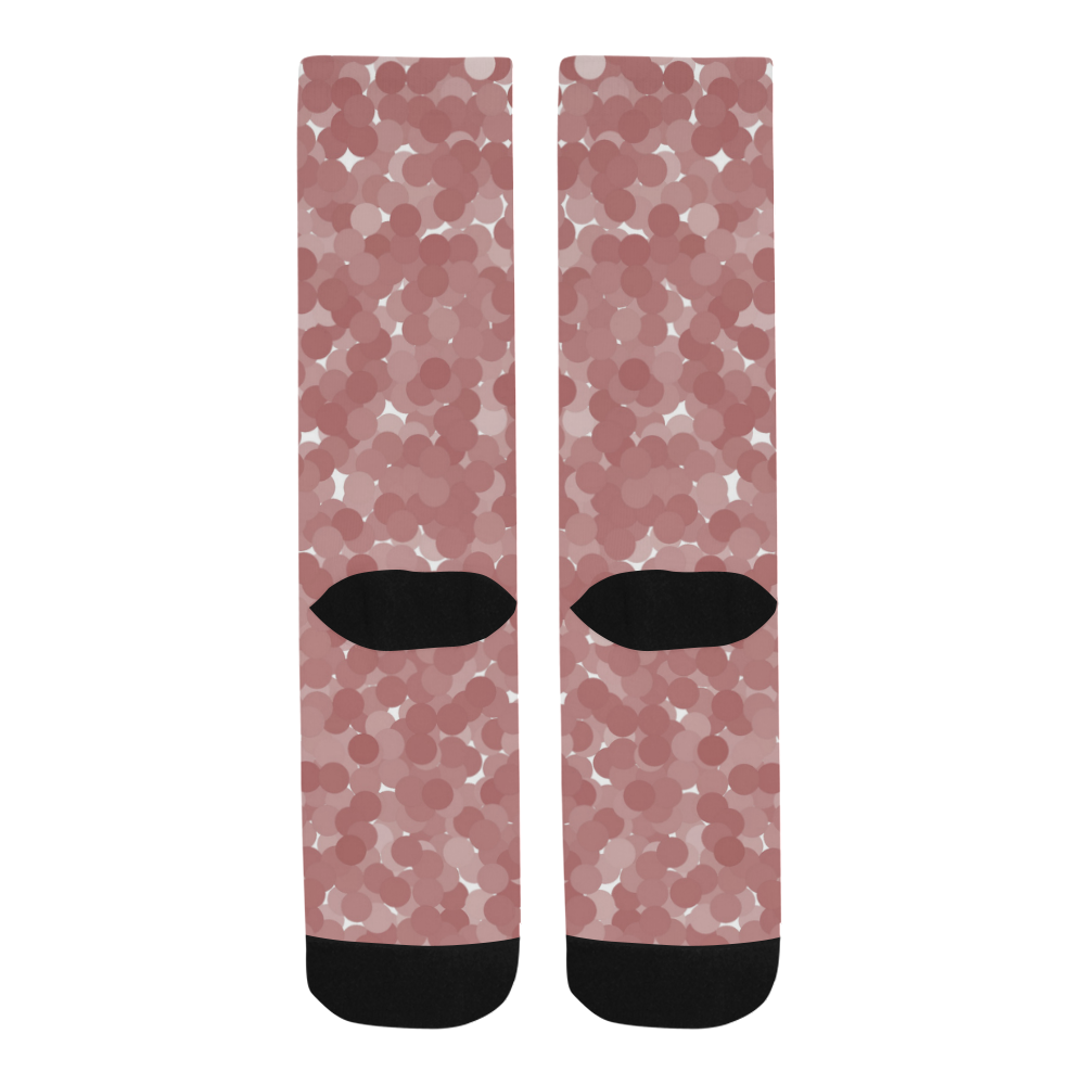 Dusty Cedar Bubbles Trouser Socks
