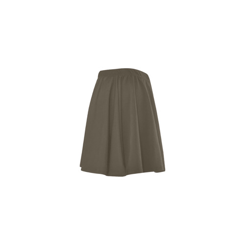 simply brown 3 Mini Skating Skirt (Model D36)