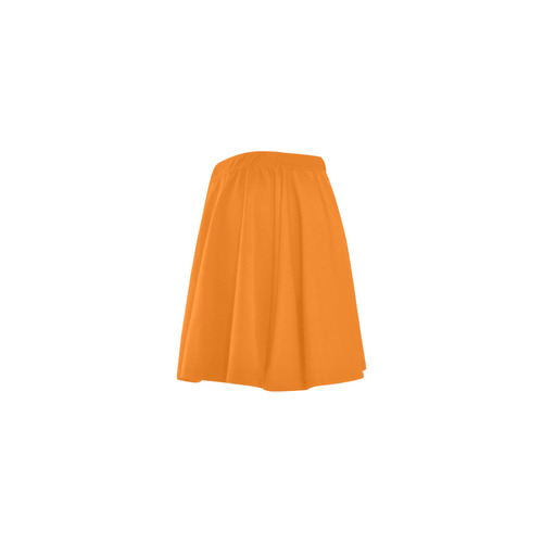 simply orange 3 Mini Skating Skirt (Model D36)