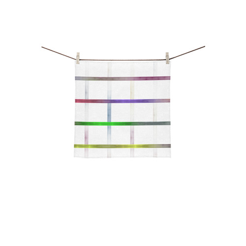 blurred lines Square Towel 13“x13”