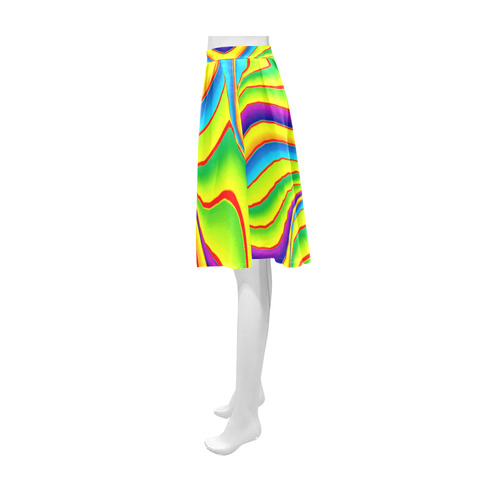 Summer Wave Colors Athena Women's Short Skirt (Model D15)