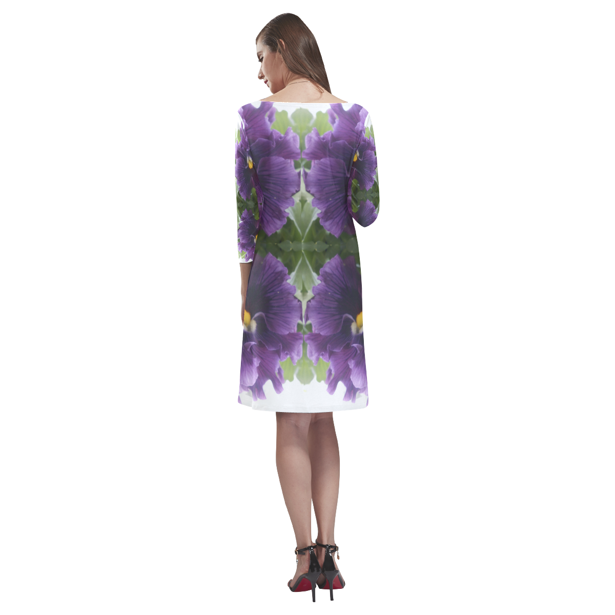 Mechteld Rhea Loose Round Neck Dress(Model D22)