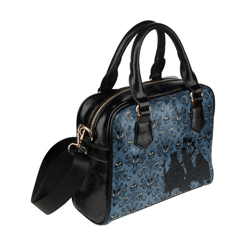 haunted wallpaper Shoulder Handbag (Model 1634)