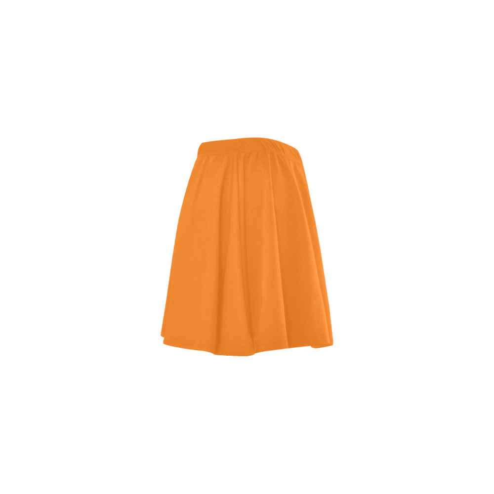 simply orange 3 Mini Skating Skirt (Model D36)