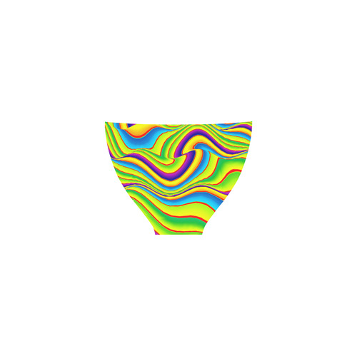 Summer Wave Colors Custom Bikini Swimsuit (Model S01)