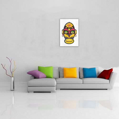 African Traditional Mask Art Print 19‘’x28‘’