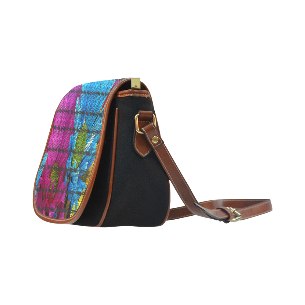 0-a3 Saddle Bag/Small (Model 1649)(Flap Customization)