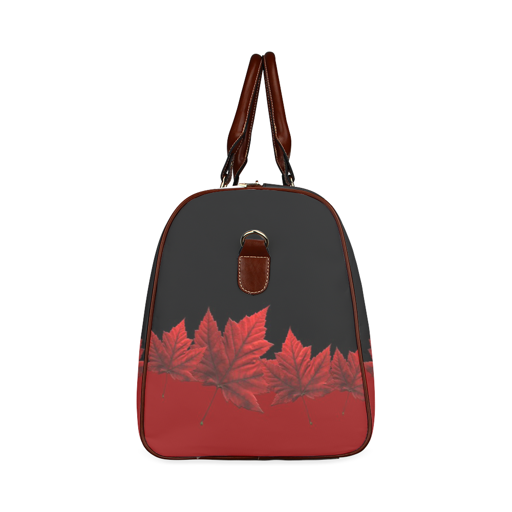 Canada Maple Leaf Travel Bags Waterproof Travel Bag/Small (Model 1639)