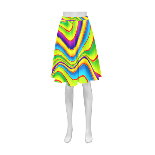 Summer Wave Colors Athena Women's Short Skirt (Model D15)