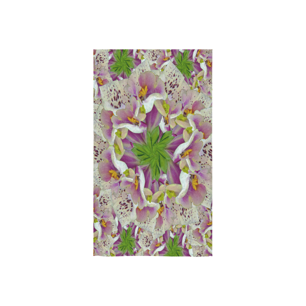 Digitalis Purpurea Flora Custom Towel 16"x28"