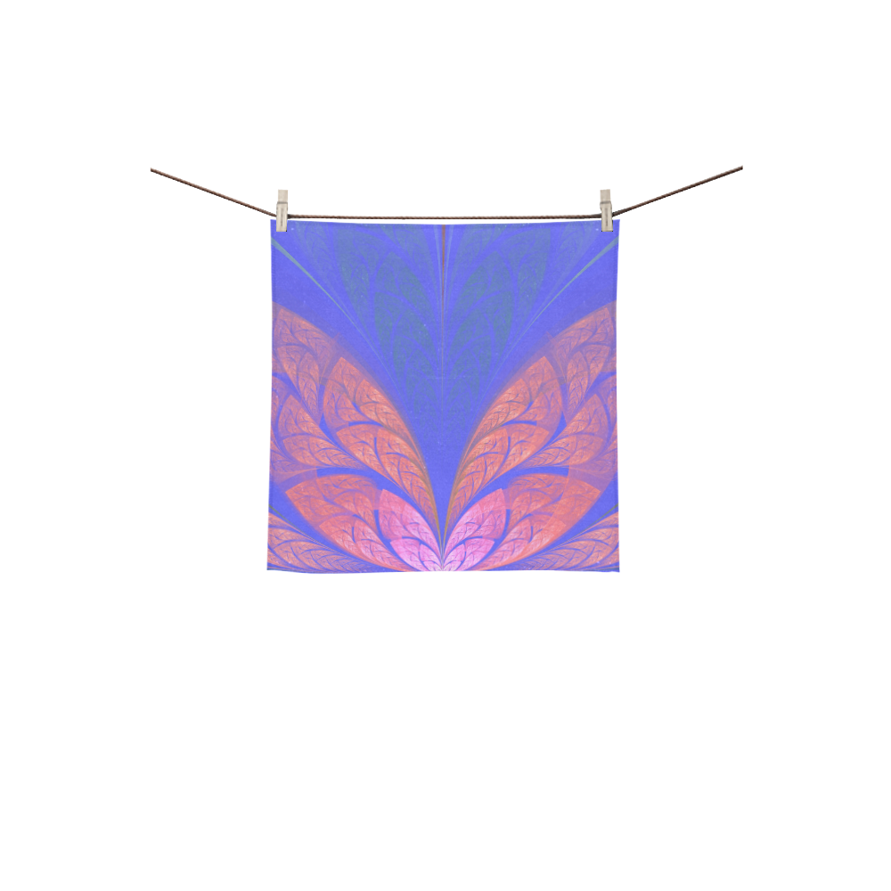 morning lotus Square Towel 13“x13”