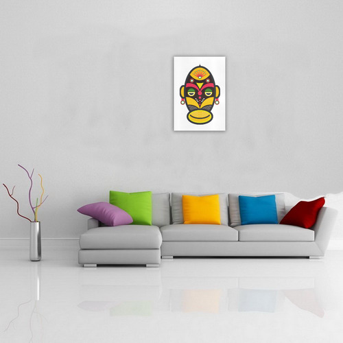 African Traditional Mask Art Print 16‘’x23‘’