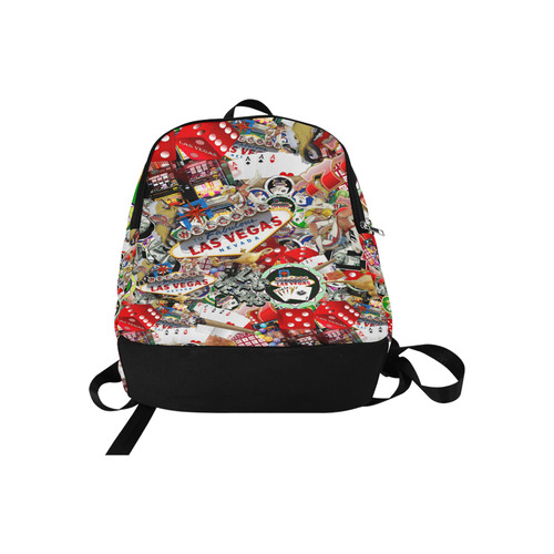 Las Vegas Icons - Gamblers Delight Fabric Backpack for Adult (Model 1659)
