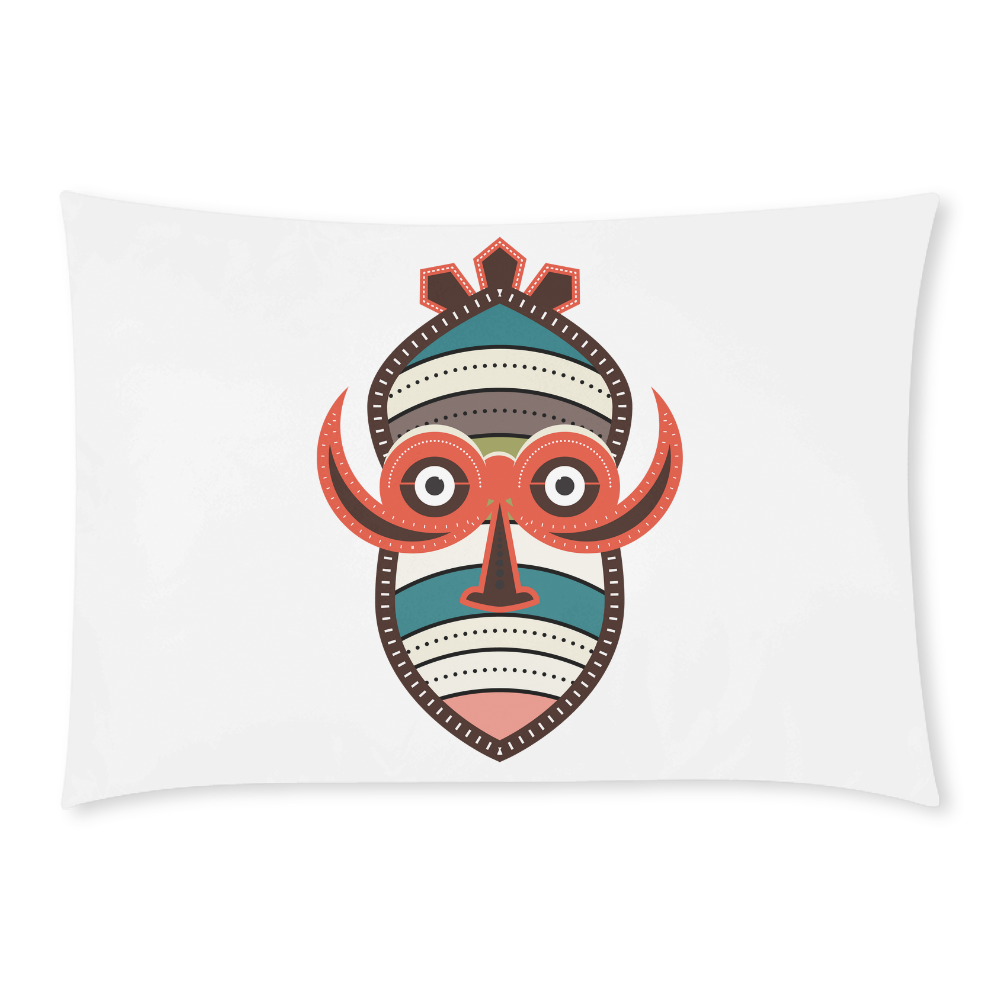 African Authentic Art Custom Rectangle Pillow Case 20x30 (One Side)