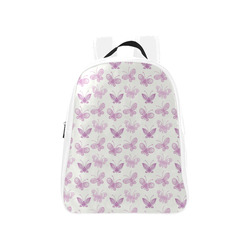 Fantastic Pink Butterflies School Backpack (Model 1601)(Small)