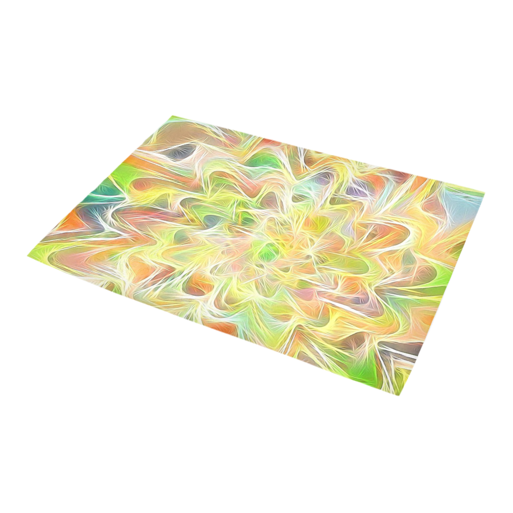 summer breeze B by FeelGood Azalea Doormat 24" x 16" (Sponge Material)