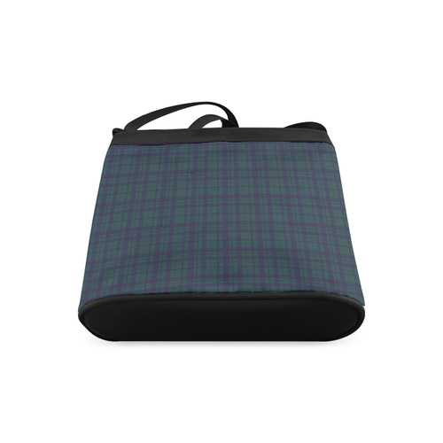 Green Plaid Rock Style Crossbody Bags (Model 1613)