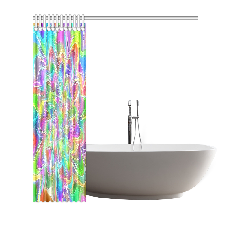 summer breeze C by FeelGood Shower Curtain 72"x72"
