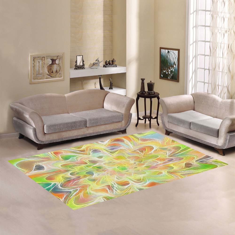 summer breeze B by FeelGood Area Rug7'x5'