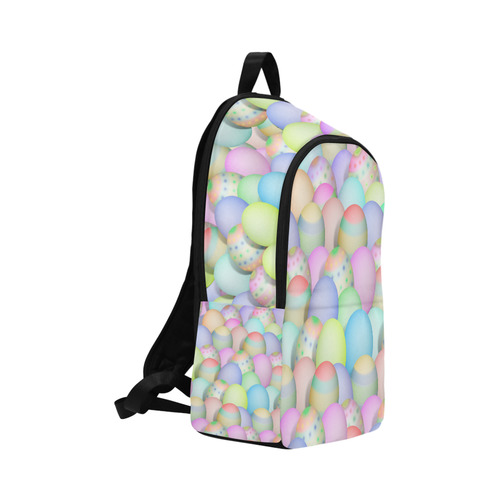 Pastel Colored Easter Eggs Fabric Backpack for Adult (Model 1659)