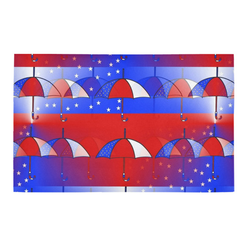 USA Umbrella Pop by Popart Lover Bath Rug 20''x 32''