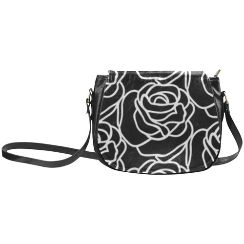 Bed of Roses Classic Saddle Bag/Small (Model 1648)
