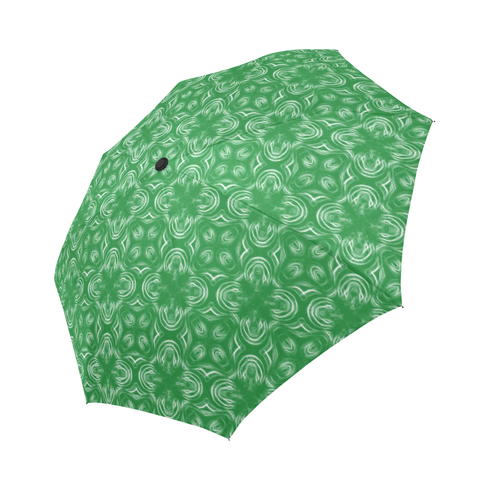 Green Shadows Auto-Foldable Umbrella (Model U04)