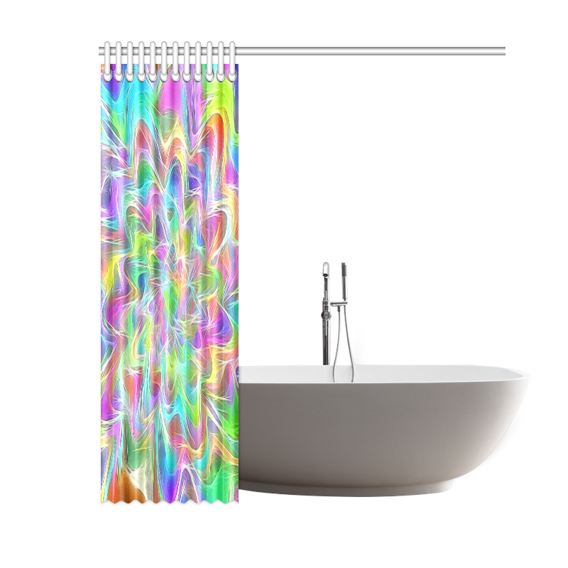 summer breeze C by FeelGood Shower Curtain 60"x72"