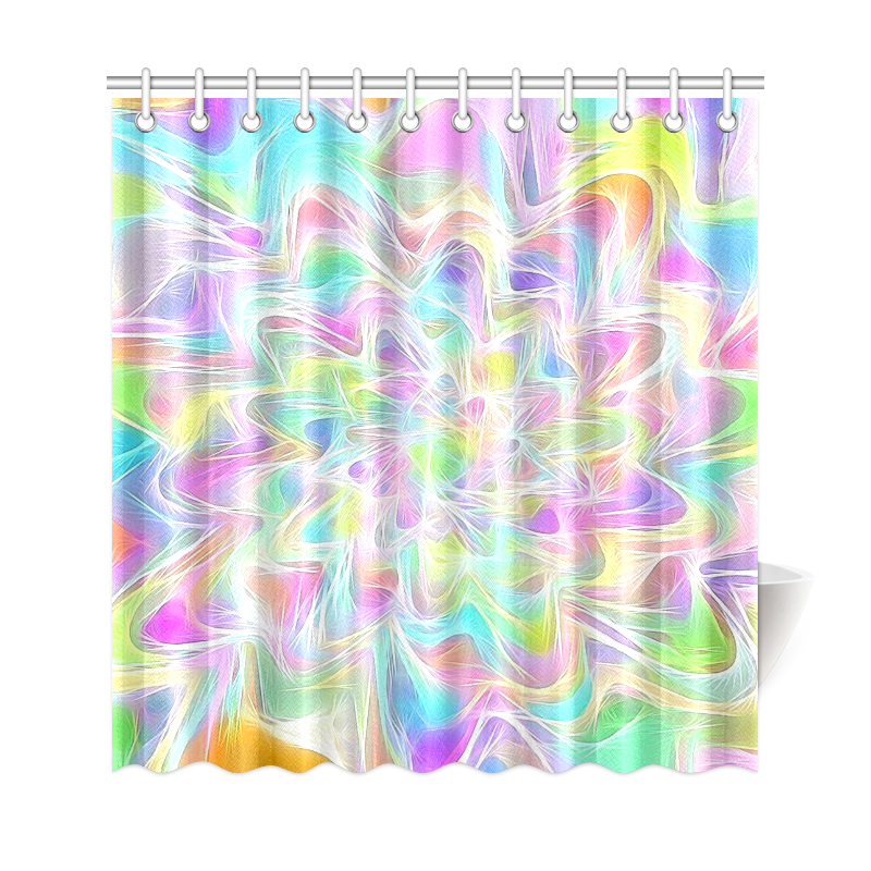 summer breeze A by FeelGood Shower Curtain 69"x72"